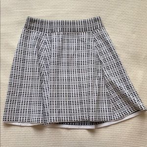 Theory patterned skirt